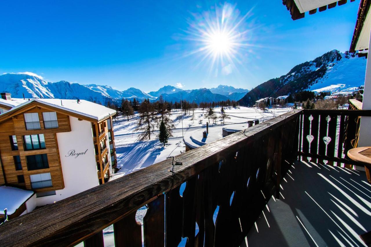 Haus Rhodania Mit Matterhornblick, Riederalp Mitte المظهر الخارجي الصورة