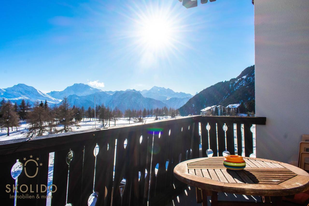 Haus Rhodania Mit Matterhornblick, Riederalp Mitte المظهر الخارجي الصورة