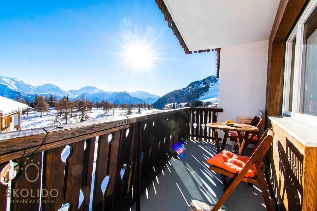 Haus Rhodania Mit Matterhornblick, Riederalp Mitte المظهر الخارجي الصورة